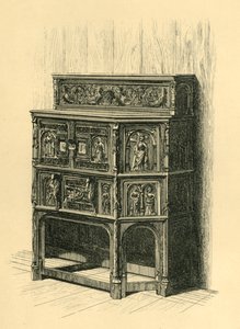 Cabinet en chêne, fin du 15e siècle, 1881