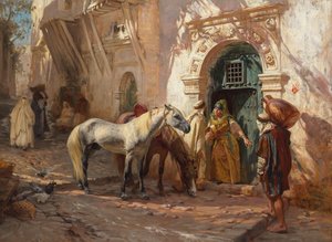 Scène en Afrique du Nord ; 1885
