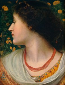 La Belle Isolde, 1862 - Frederick Augustus Sandys