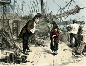 Dombey et Fils par Charles Dickens - Frederick Barnard