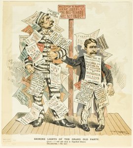 Les lumières brillantes du Grand Old Party - Frederick Burr Opper