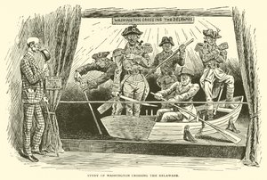 Étude de Washington traversant le Delaware