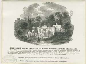 Manufactory de Soho : gravure sur bois