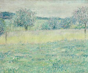 Paysage de Giverny - Frederick Carl Frieseke