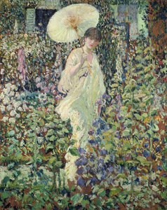 Soleil et vent - Frederick Carl Frieseke
