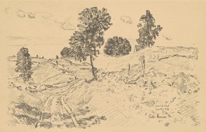 Paysage, Terre de Nod, 1918 - Frederick Childe Hassam