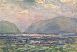 Midi au-dessus de Newburgh - Frederick Childe Hassam