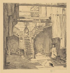 Vieux Chinatown, San Francisco, 1904 - Frederick Childe Hassam