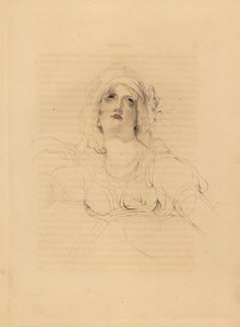 Portrait de Lady Emma Hamilton, maîtresse de Horatio Nelson - Frederick Christian Lewis