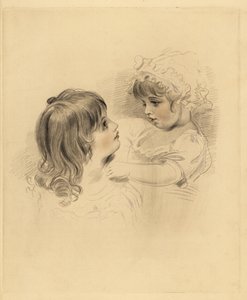 Portrait de deux enfants