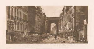 Vue de la porte de St. Denis