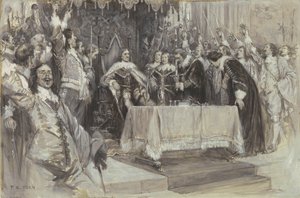 La Deuxième Installation de Cromwell comme Protecteur, dans Westminster Hall, 26 juin 1657