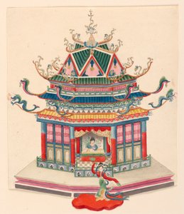 Conception pour un pavillon chinois