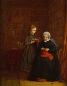 Portrait de Mme Hearne et de sa petite-nièce Fanny Sowman