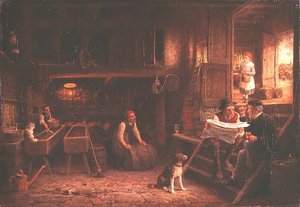 La campagne électorale - Frederick Daniel Hardy