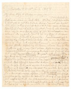 Lettre écrite par John Brown et Frederick Douglass à la femme et aux enfants de Brown, 30 janvier 1858 - Frederick Douglass