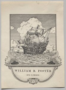 Ex-libris : William B. Foster - Frederick Garrison Hall