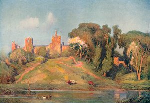Un ancien fort dans le Suffolk, vers 1899