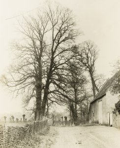 Manoir de Kelmscott : Route et entrée - Frederick H. Evans