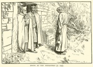 Owini au monastère - Frederick Henry Townsend