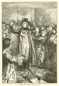 Vidocq arrête la musique - Frederick Henry Townsend