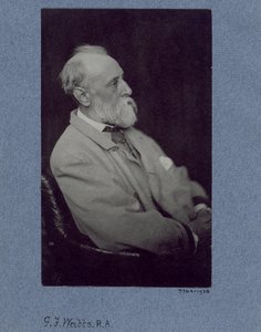 Portrait de George Frederick Watts (1817-1904) - Frederick Hollyer