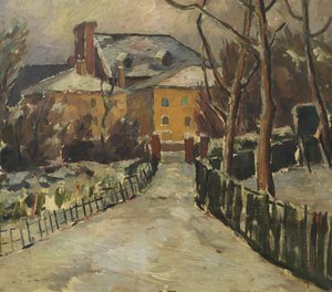 Paysage sous la neige