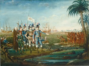 Premier débarquement de Christophe Colomb - Frederick Kemmelmeyer