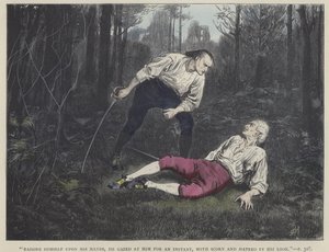 Illustration pour Barnaby Rudge - Frederick L. Bernard