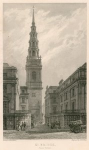Église Saint-Bride, Fleet Street, Londres