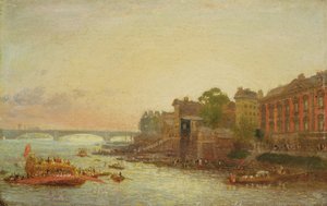 Somerset House, Londres, vers 1820-30