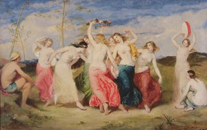 Mercure instruisant les nymphes à la danse