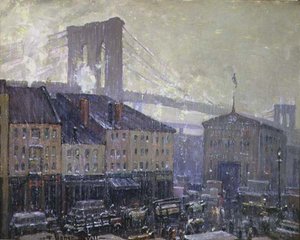 East River, New York, Hiver