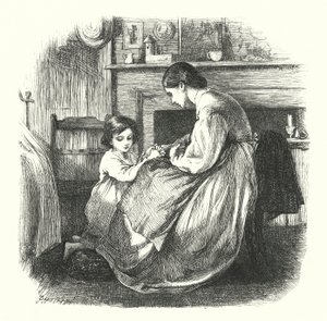 Un enfant en prière - Frederick Walker