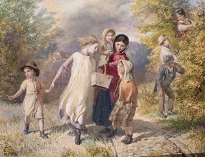 Cueillir des mûres, 1860