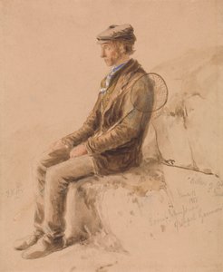 Homme avec un gaffe, 13 juin 1851 - Frederick William Hulme