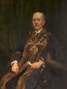 Portrait de Herbert Wilde, vers 1913-14 (huile sur toile)