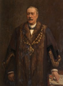 Portrait de James Yates, vers 1880-82 (Huile sur toile)