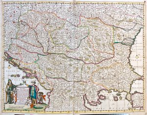 Hongrie, Bosnie-Herzégovine, Croatie, Serbie, Bulgarie, Roumanie, Monténégro, Albanie, République de Macédoine, Grèce du Nord - Frederick de Wit
