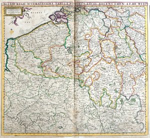 Carte du Royaume des Pays-Bas