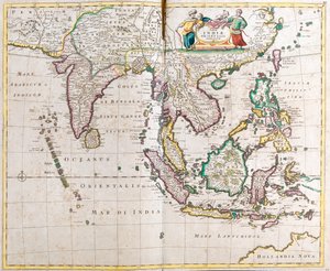 Pakistan, Inde, Népal, Bhoutan, Bangladesh, Birmanie, Thaïlande, Laos, Cambodge, Viêt Nam, Malaisie, Indonésie, Philippines
