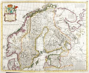 Suède, Norvège, Finlande, Estonie, district fédéral du nord-ouest de la Russie