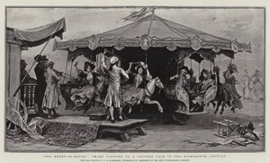 Le Manège, Visiteurs élégants à une foire de campagne au XVIIIe siècle - Frederik Hendrik Kaemmerer
