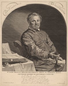 Jacob Cornelius - Frederik Hendrik van den Hove after Cornelis Visscher