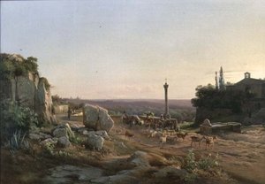 Près du puits, Tivoli, près de Rome - Frederik Rohde
