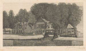 Maison de polder - Frederik van der Harst (signed by artist)