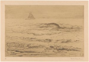 Voilier en mer