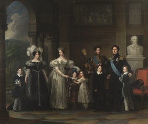 La famille Bernadotte, 1837