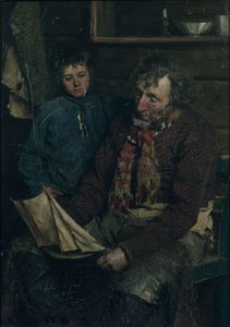 Pêcheur et son fils - Fredrik Kolstoe