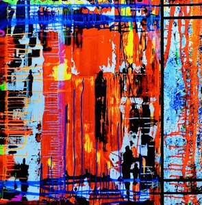 Abstrait urbain dynamique - Fredrik Olsen